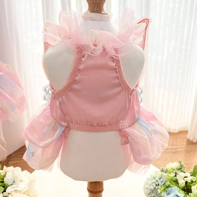 Princess Style Lace Skirt Dog Cat Dress - Smarsty