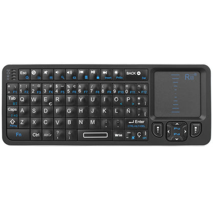 Mini Bluetooth Keyboard With Backlit IR Touchpad For TV