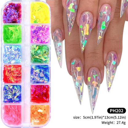 Ocean Gold Nail Art Charms for Stunning Manicure - Smarsty
