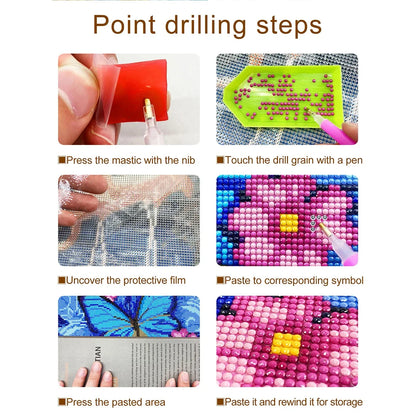 5D DIY Diamond Painting Star Cat Animal Art - Smarsty