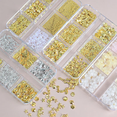 Metal Ocean Nail Art Charms for Stunning Manicures - Smarsty