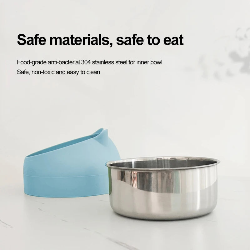 Stainless Steel Cat Feeding Bowl for Durable Use - Smarsty