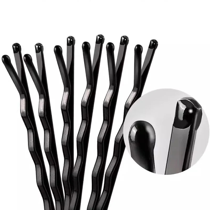Black Bobby Pins Set for Effortless Hair Styling - Smarsty
