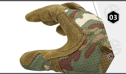 Touchscreen Tactical Gloves Shockproof Non Slip Full Finger - Smarsty