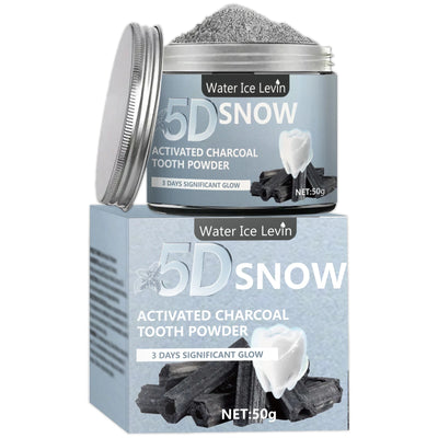 Bamboo Charcoal Teeth Whitening Powder - Natural Whitening and Deep Cleaning for Men and Women, Fresh Breath Daily Use Toothpaste, 1 Piece - Smarsty