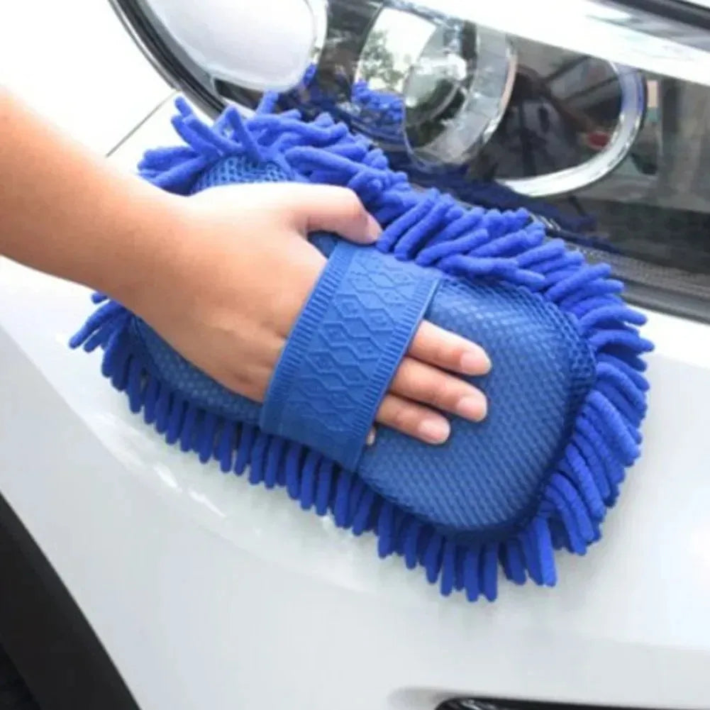 Microfiber Chenille Car Wash Sponge And Cleaning Tool - Smarsty