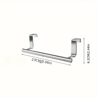 Over Door Stainless Steel Towel Rack for Kitchens - Smarsty