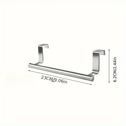 Over Door Stainless Steel Towel Rack for Kitchens - Smarsty