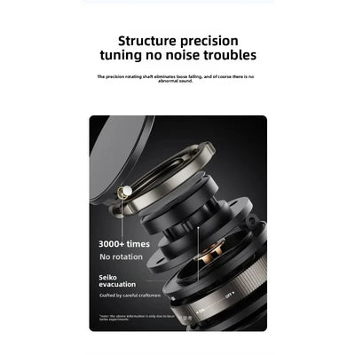 T30 Vacuum Magnetic Phone Holder Stand, for Magsafe Suction Cup Phone MountAdjustable Swivel Lock, for Your Car/Gym/Mirror