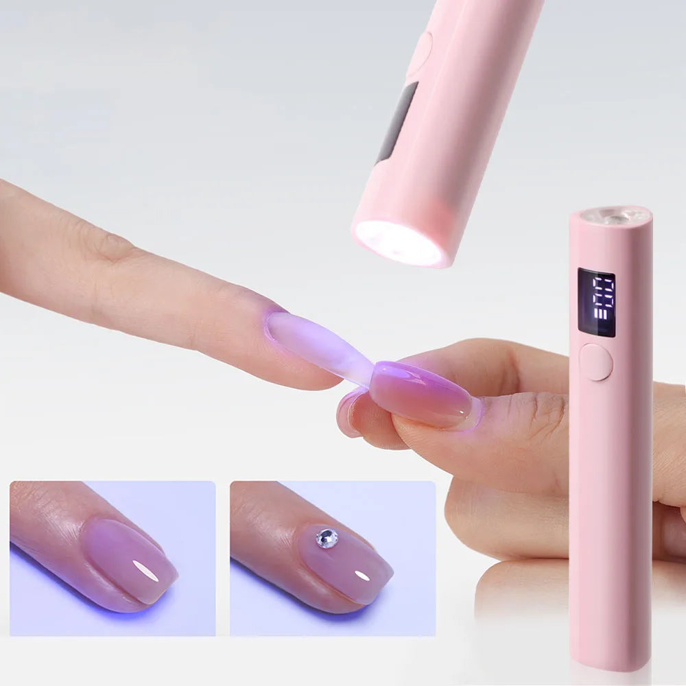 LULAA Handheld Mini Nail Lamp For Quick Gel Drying - Smarsty