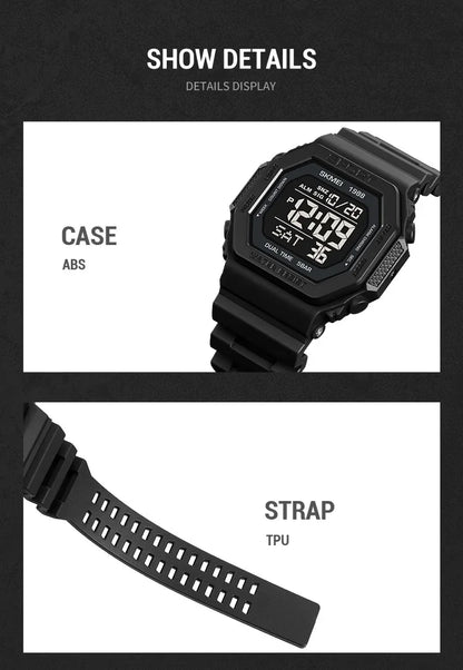 Skmei 1988 Waterproof Digital Sport Watch for Men - Smarsty