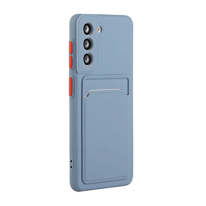 Card Slot Wallet Phone Case For Galaxy S Series Shockproof - Smarsty