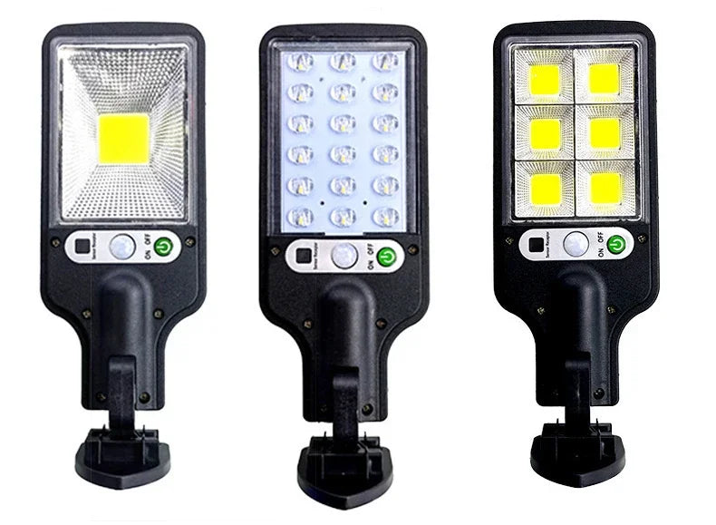 Solar LED Wall Lamp with Motion Sensor for Gardens - Smarsty