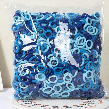 Girls Elastic Hair Bands Soft Gentle No Damage Kids Ties - Smarsty