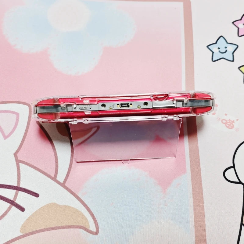 Transparent Hard Case for PSP 2000 3000 with Full Coverage Protection - Smarsty