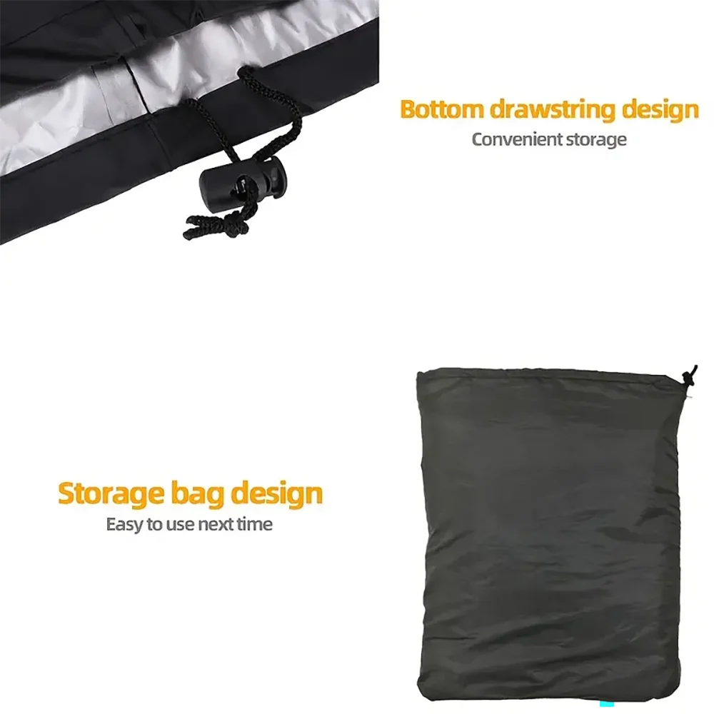 Heavy Duty Waterproof BBQ Grill Cover for Outdoor Protection - Smarsty
