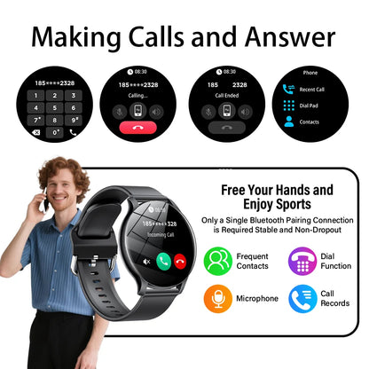 Smart Watch with Heart Rate and Sleep Monitor - Smarsty