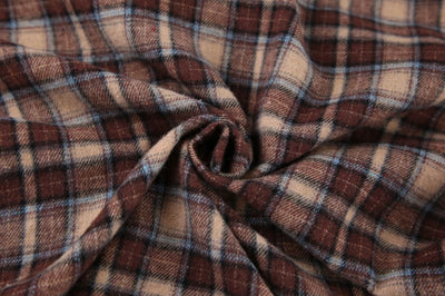 Spring Autumn Vintage Plaid Checkered Shirt Women's Long Sleeve Blouse Loose Single Breasted Casual Shirt - Smarsty