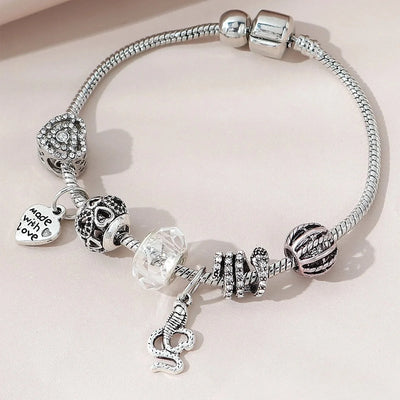 Women's Beaded Love Bracelet for Daily Fashion - Smarsty