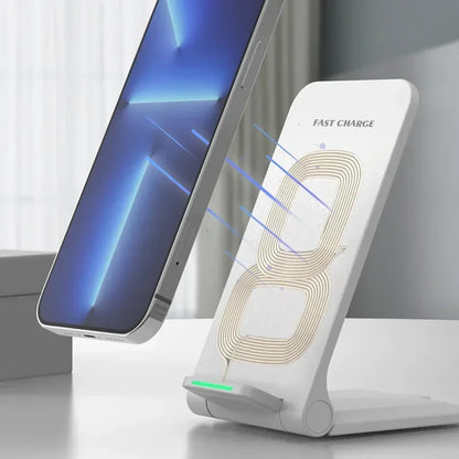 Wireless Charger Station With Stand And Fast Charging - Smarsty