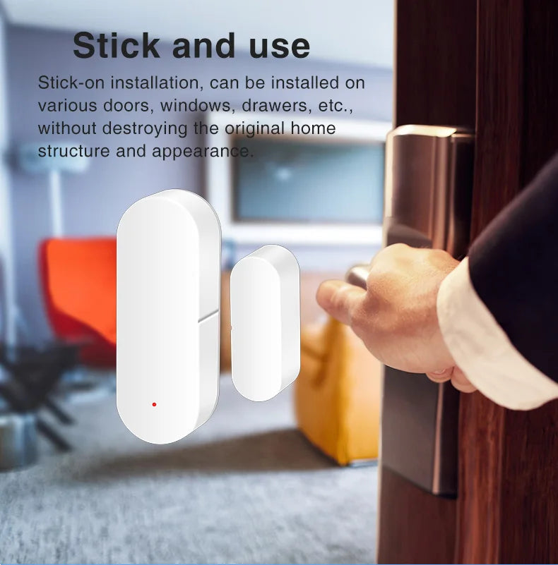 Zigbee Smart Door Window Sensors for Home Security - Smarsty