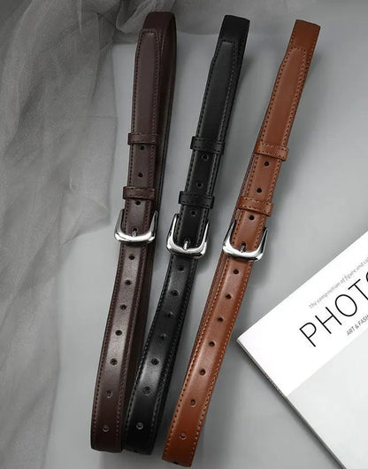 Women's Retro PU Leather Waist Belt for Jeans - Smarsty