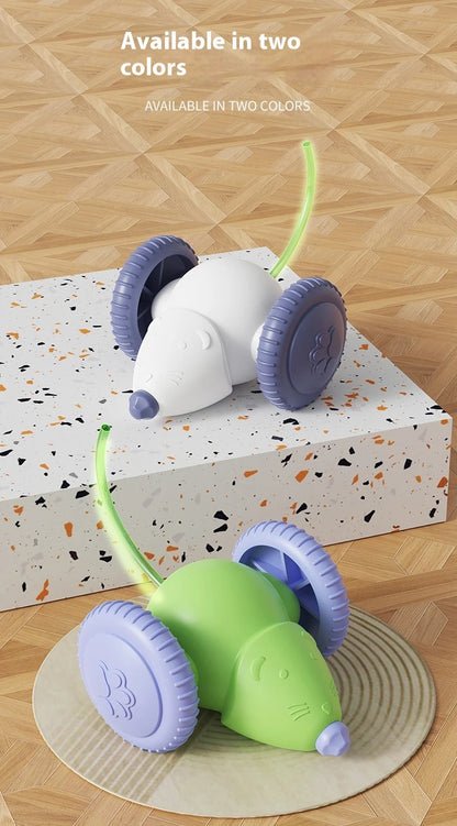 Interactive Electric Mouse Toy for Cats with Obstacle Avoidance - Smarsty
