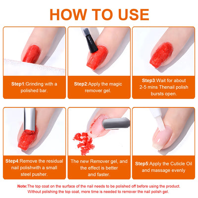 Quick Gel Nail Polish Remover for Easy Use - Smarsty