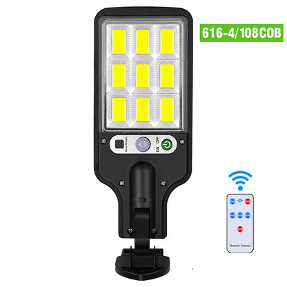 Powerful LED Solar Outdoor Wall Lamp with Motion Sensor - Smarsty