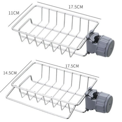 Faucet Hanging Type Drainage Rack For Kitchen Sink Bathroom Sink Holder Storage Rack Shelf Organizer Kitchen Accessories by Smarsty