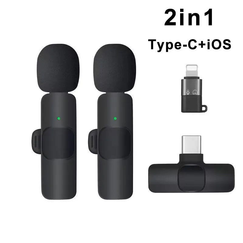 Wireless Lavalier Microphone for YouTube and TikTok Streaming - Smarsty