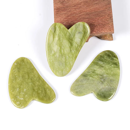 Natural Jade Gua Sha Scraper for Glowing Skin - Smarsty