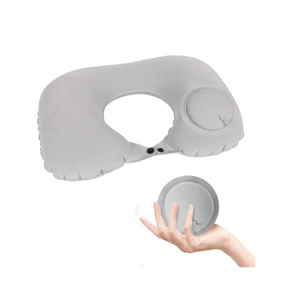 Portable Inflatable Travel Neck Pillow for Comfort - Smarsty