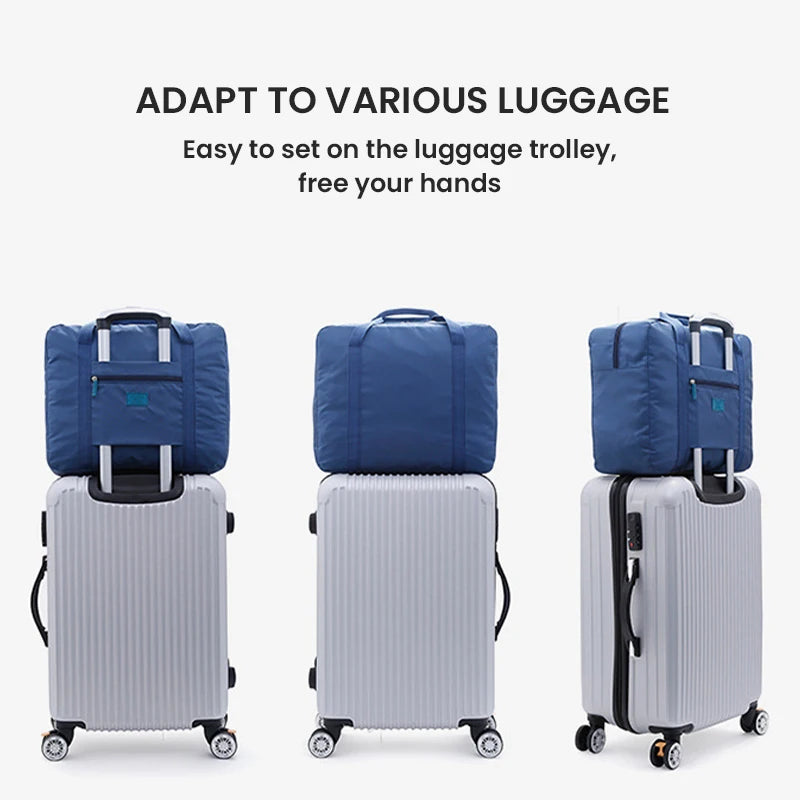 Lightweight Foldable Travel Duffel Bag For Carry On - Smarsty