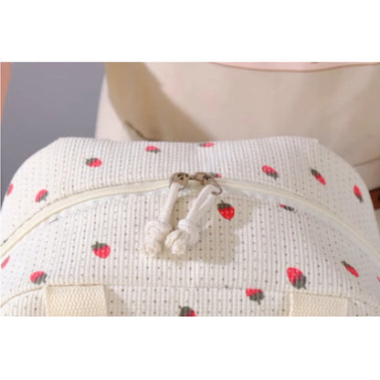 Floral Printed Insulated Lunch Bag With Portable Cooler - Smarsty