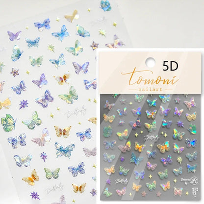 Colorful Seashell Nail Art Stickers for Dreamy Designs - Smarsty