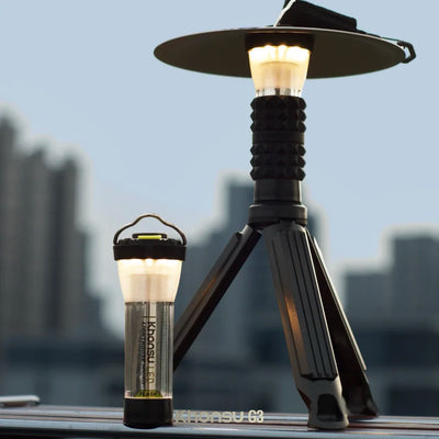 3000mah GZ Lighthouse camping light Super Long Battery Life LED Camping Tent Hiking Atmosphere Lamp Tower Flashlight by Smarsty