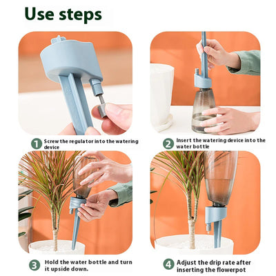 New Automatic Flower Watering Device Garden Adjustable Speed Dripping Watering Flower Pot Succulent Drip Irrigation Device