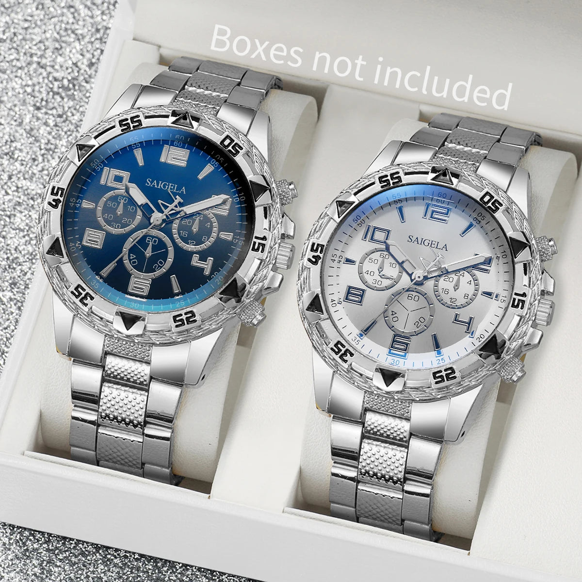 Men's Business Quartz Watches Set with Stylish Arabic Dial - Smarsty
