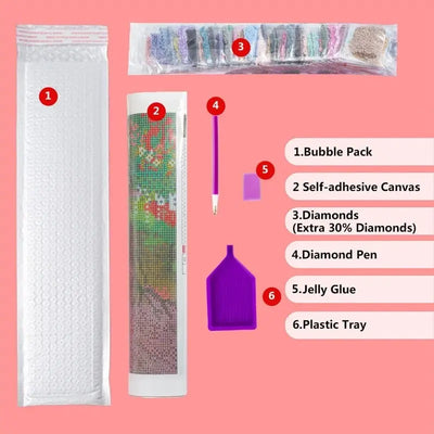 Colorful Cat Diamond Painting Kit for Stunning Wall Art - Smarsty