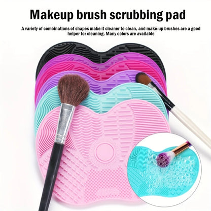 Silicone Apple Brush Cleaning Pad with Suction Cup - Smarsty