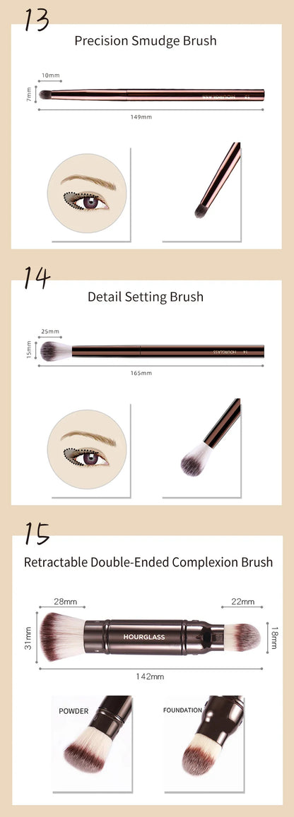Hourglass Professional Makeup Brush for Versatile Application - Smarsty