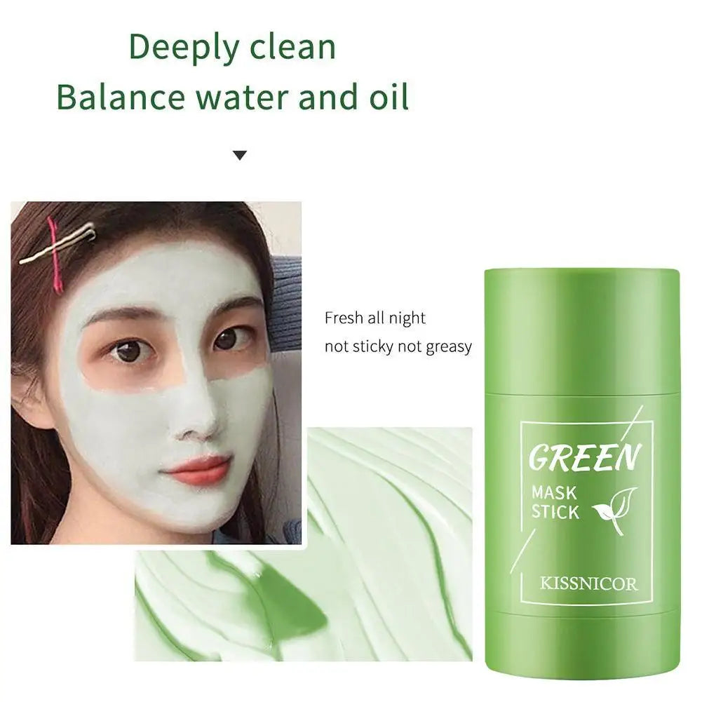 Green Tea Cleansing Stick Mask for Clear Skin - Smarsty