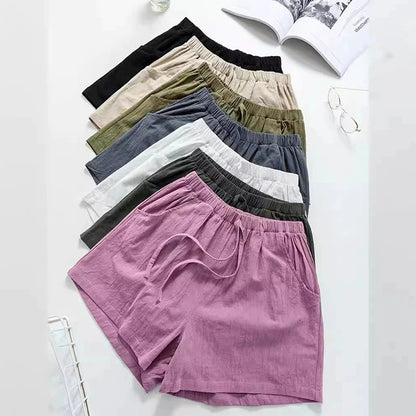 Summer Shorts For Women Casual High Waist Teens Girl Trouser All-match Breathable Running Beach Short Sweatpants Clothing - Smarsty