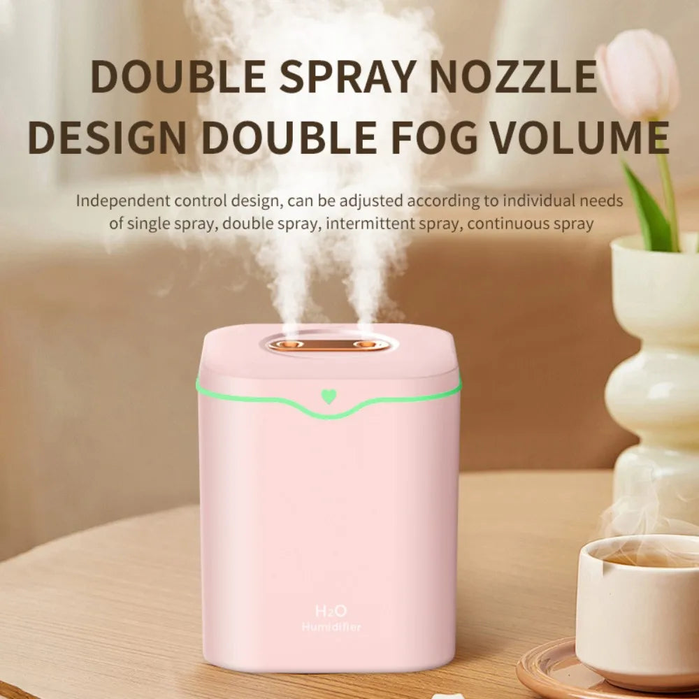 Double Spray USB Air Humidifier With Large Capacity - Smarsty