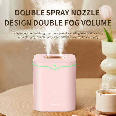 Double Spray USB Air Humidifier With Large Capacity - Smarsty