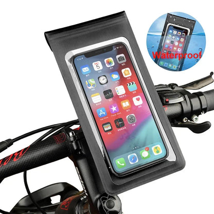 Waterproof Bike Phone Holder With TPU Touch Screen Mount - Smarsty