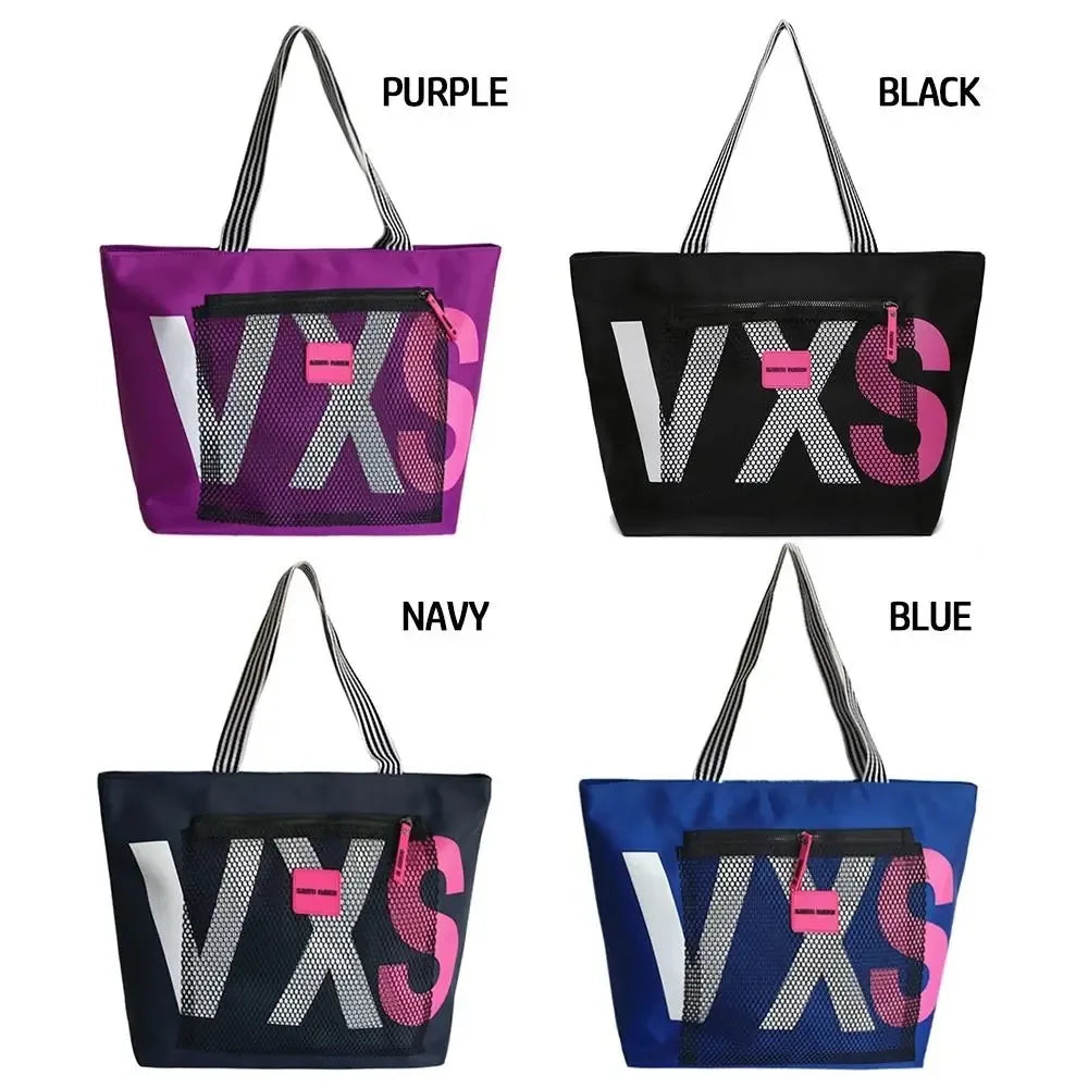Canvas Tote Bag Large Capacity Single Shoulder Going Out - Smarsty