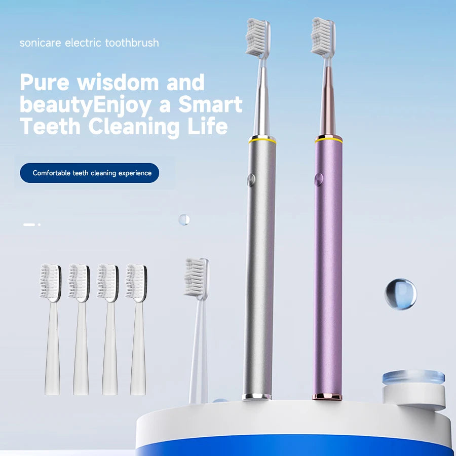 Intelligent Electric Toothbrush with Adjustable Settings for Couples - Smarsty