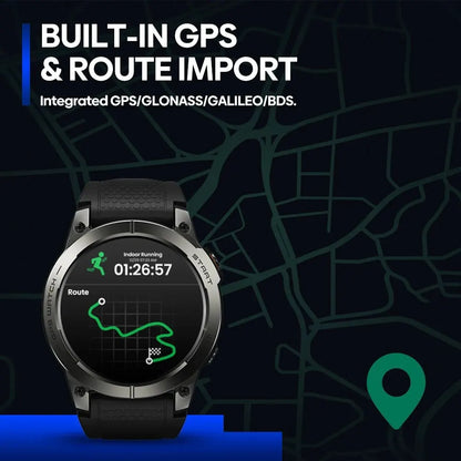 Zeblaze Stratos 3 Pro GPS Smart Watch with AMOLED Display - Smarsty